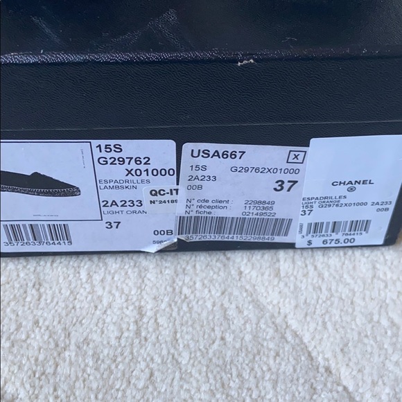 CHAMPAGNE PINK CHANEL ESPADRILLES - Picture 6 of 8